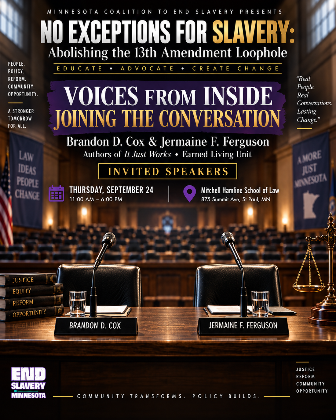 When Voices Reach Beyond the Walls: It Just Works Joins a Minnesota Conversation on Justice and Change